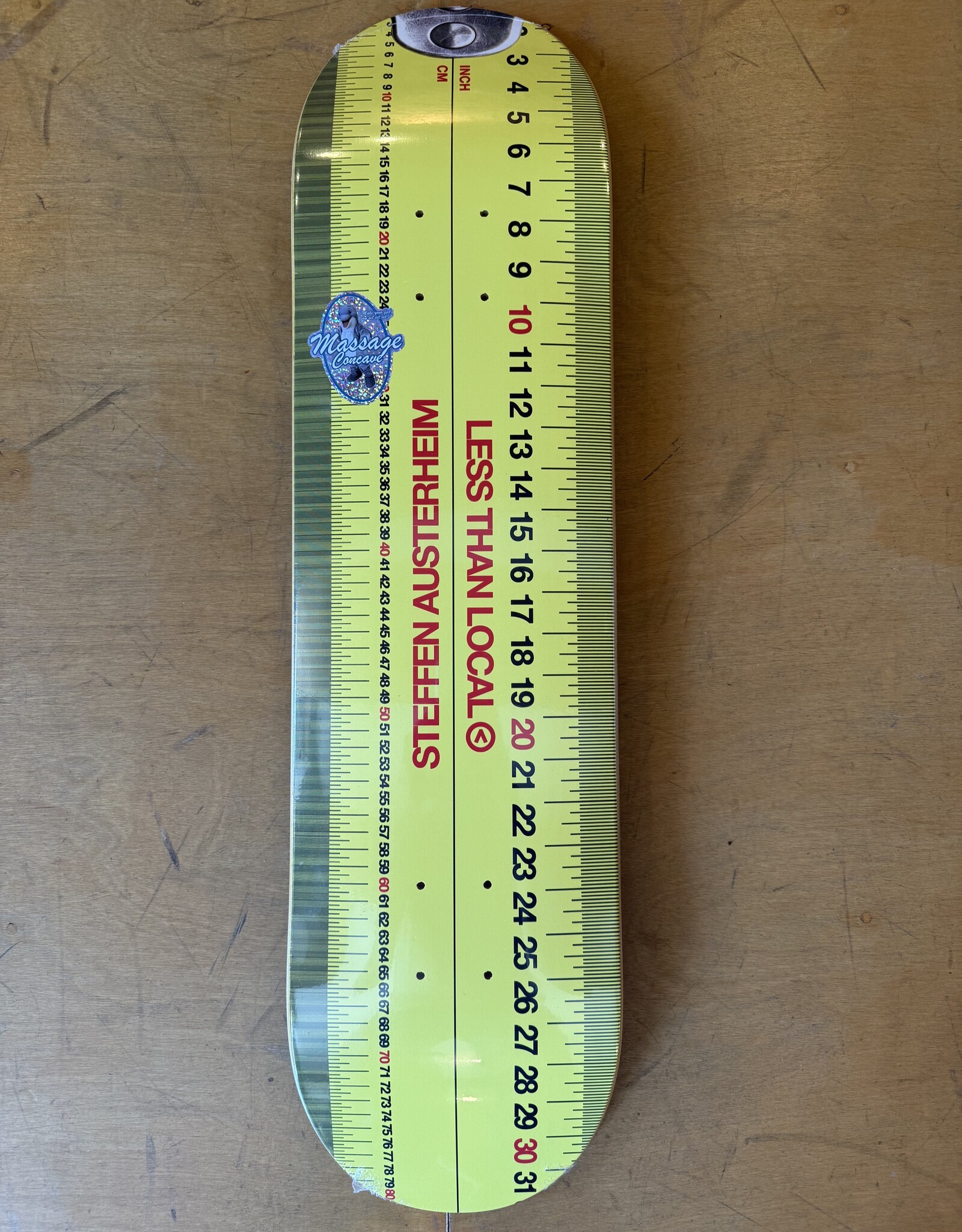 LESS THAN LOCAL Ruler Steffen Austerheim Pro Deck - All Sizes