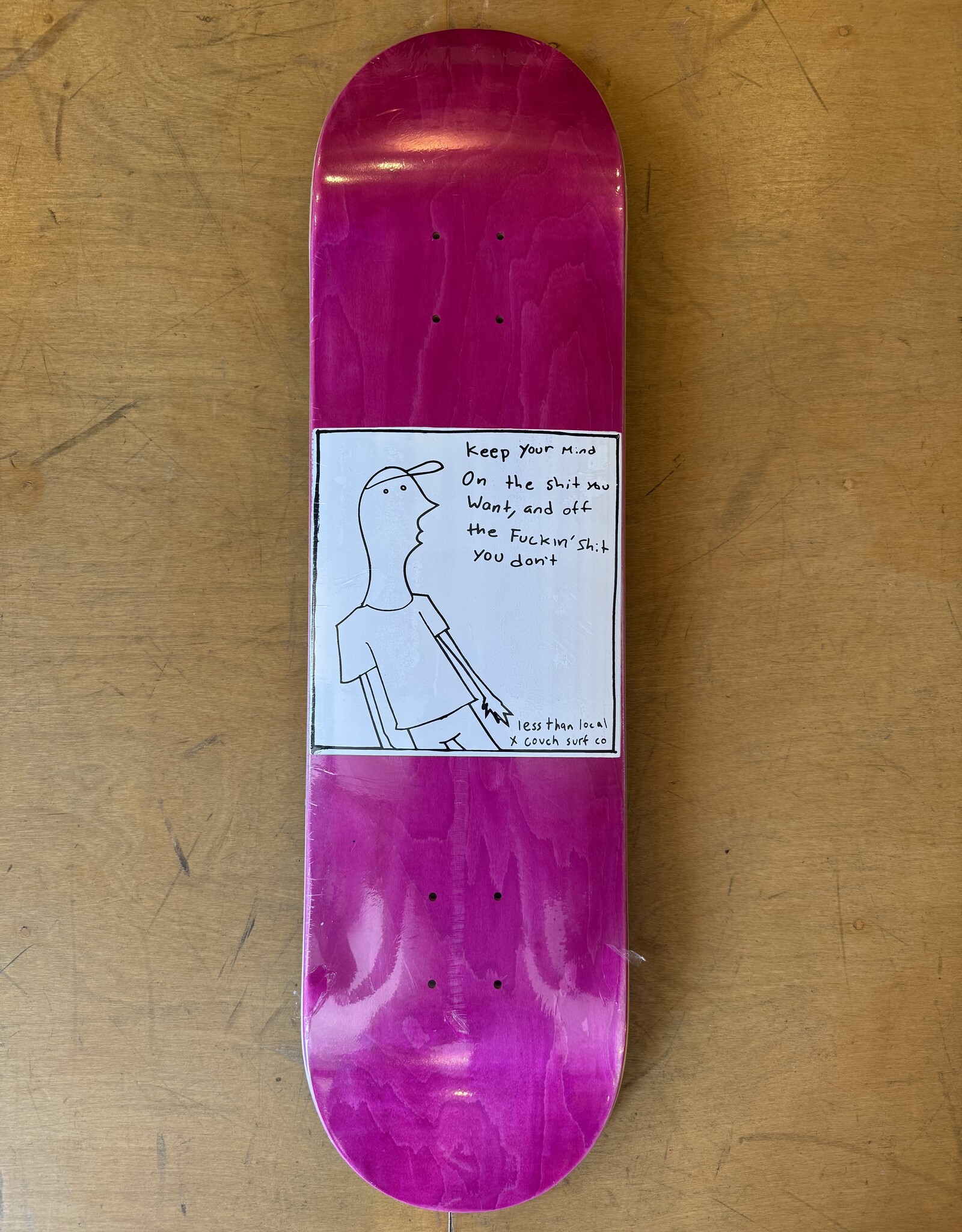 LESS THAN LOCAL Positive Mind Attitude Team Deck - All Sizes