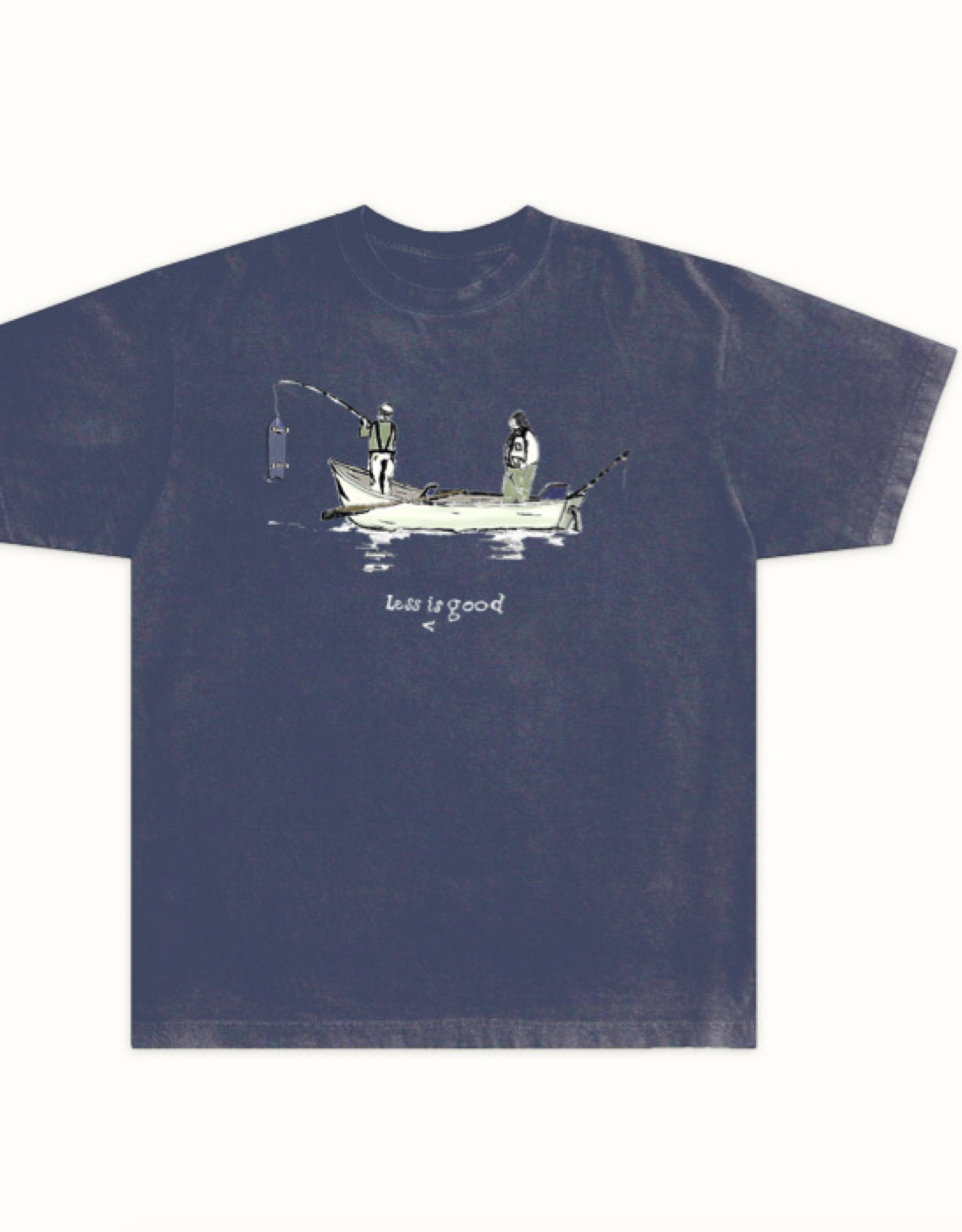 LESS THAN LOCAL Less is Good Tee - Blue
