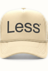 LESS THAN LOCAL Less Trucker Hat - Cream