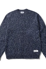 BUTTER GOODS Speckle Knit Sweater - Navy