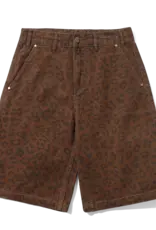 BUTTER GOODS Work Shorts - Leopard