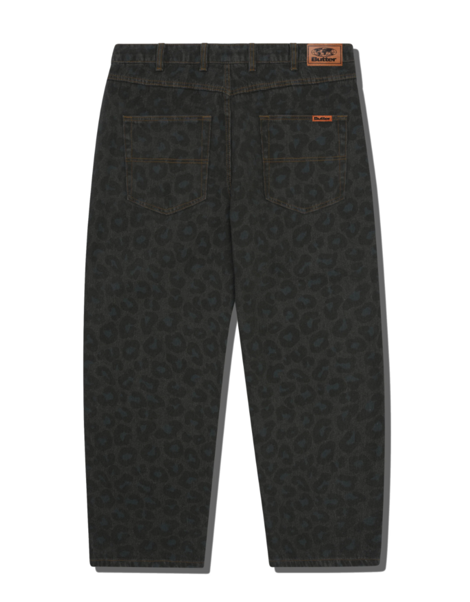 BUTTER GOODS Work Pants - Leopard