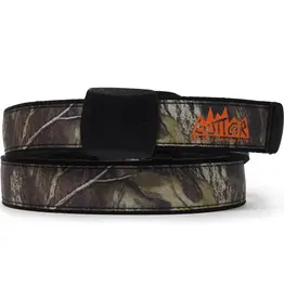 BUTTER GOODS Logo Woven Belt - Forest Camo
