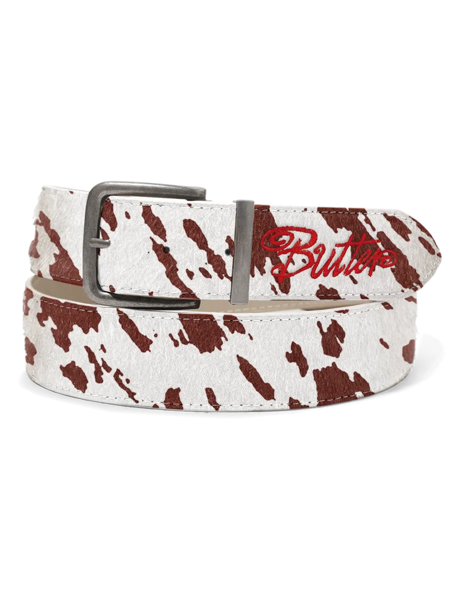 BUTTER GOODS Animal Hide Belt - Cow