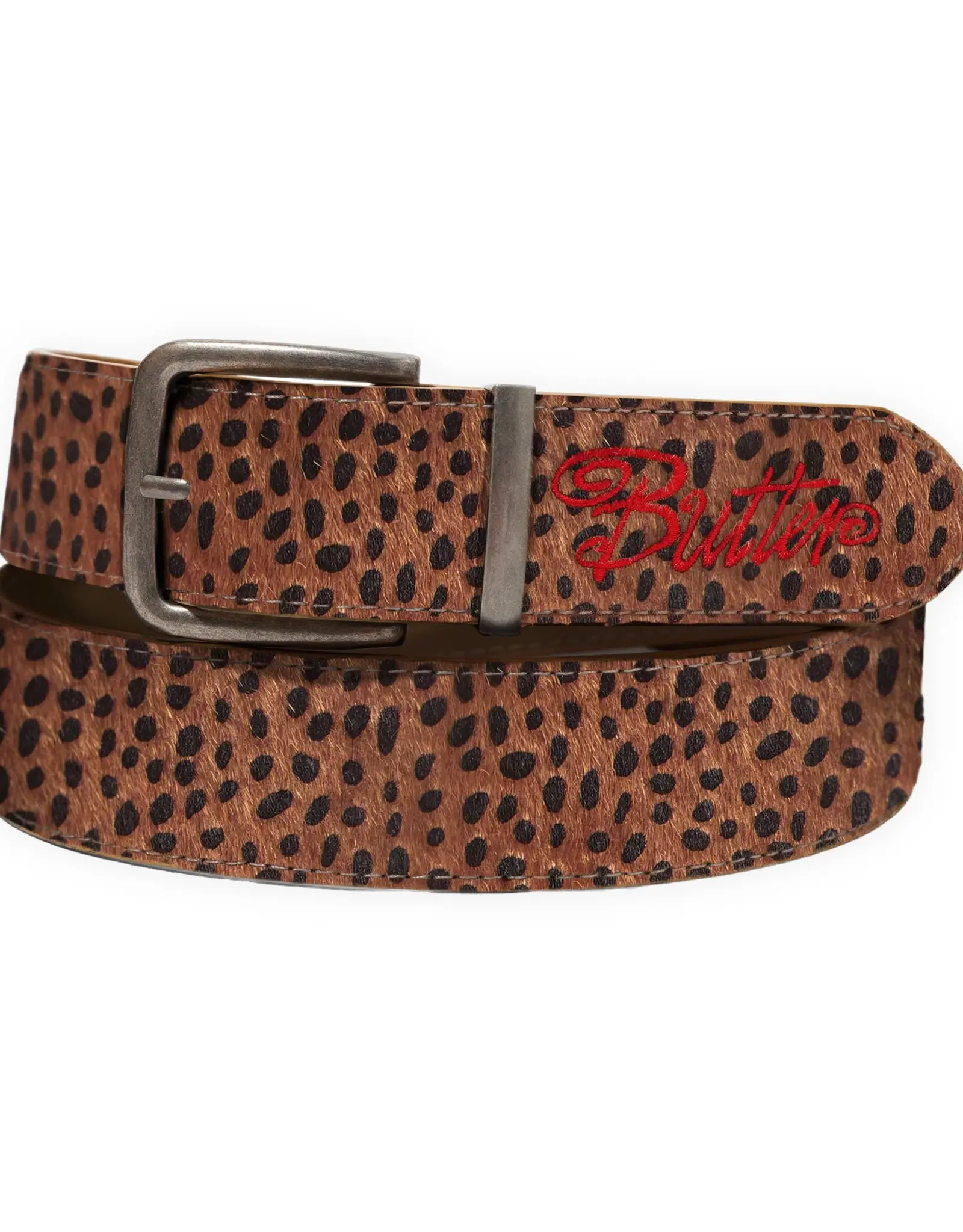 BUTTER GOODS Animal Hide Belt - Deer