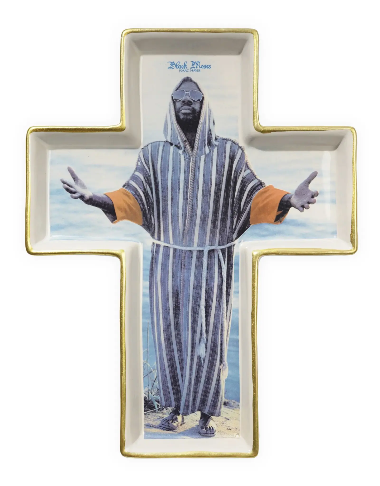 BUTTER GOODS Black Moses Tray - White