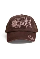 HODDLE LG Hill Trucker Hat - Brown