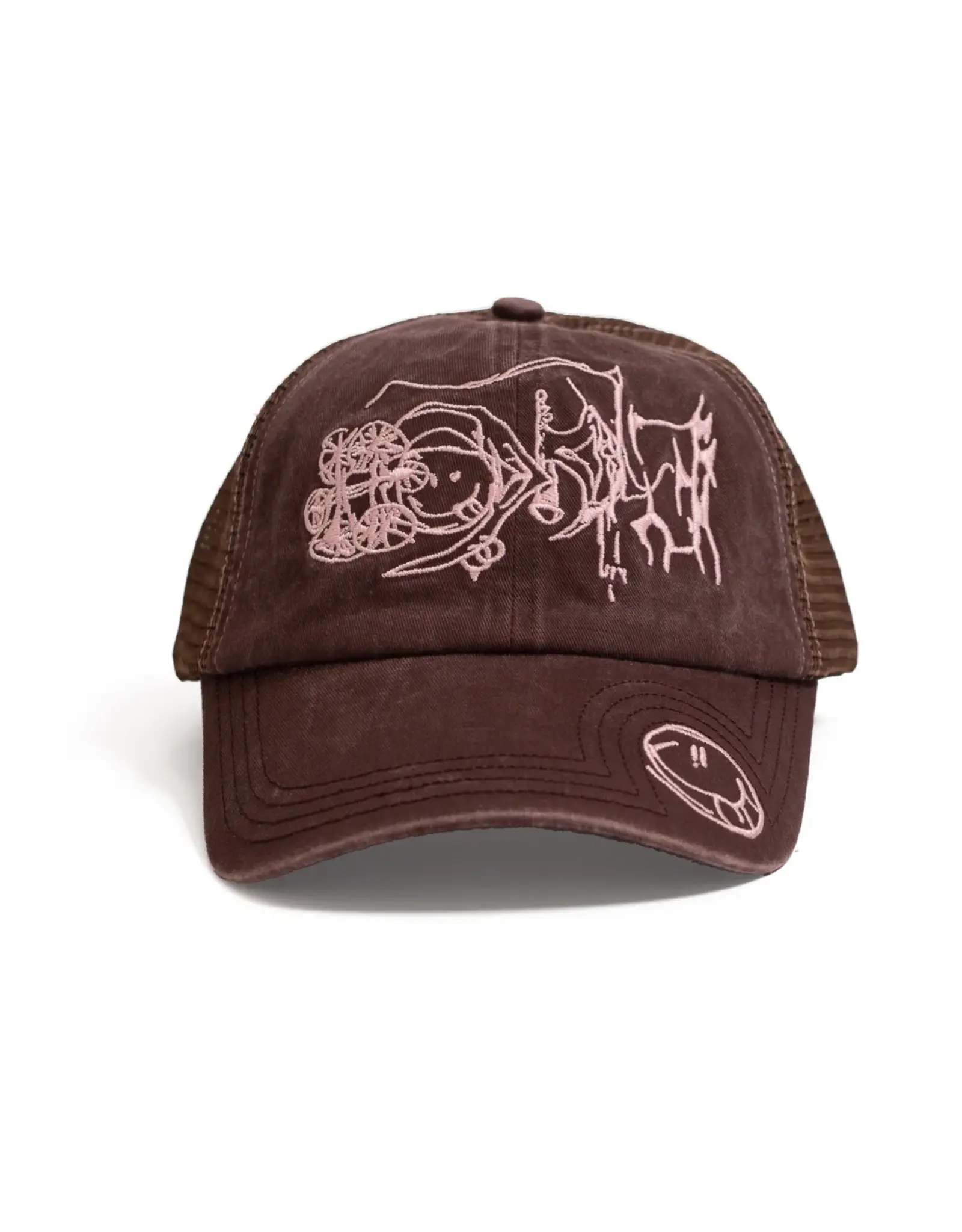 HODDLE LG Hill Trucker Hat - Brown