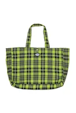 HODDLE Butterfly Code Tote Bag - Plaid