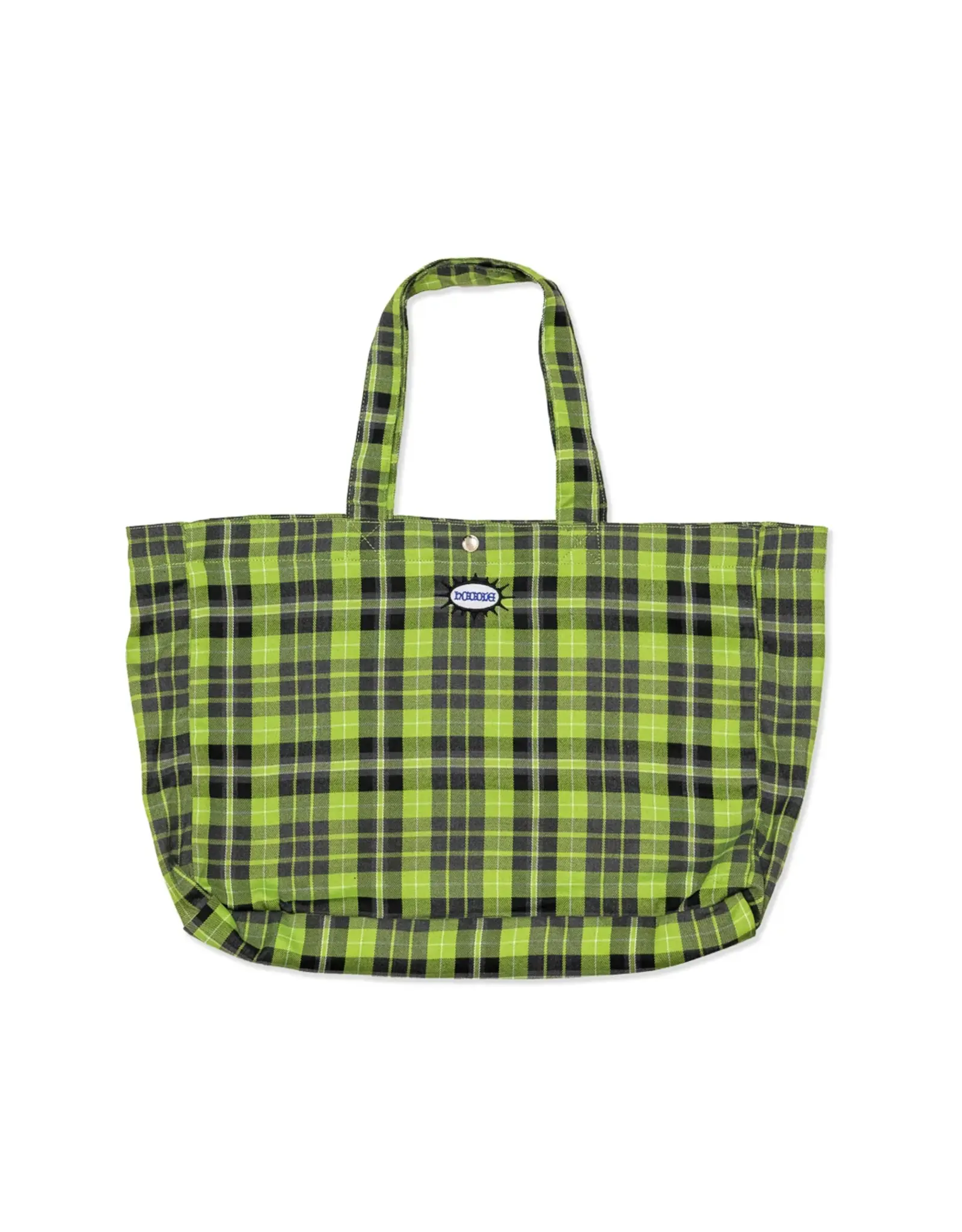HODDLE Butterfly Code Tote Bag - Plaid
