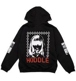 HODDLE Smoker Studded Hoodie - Black