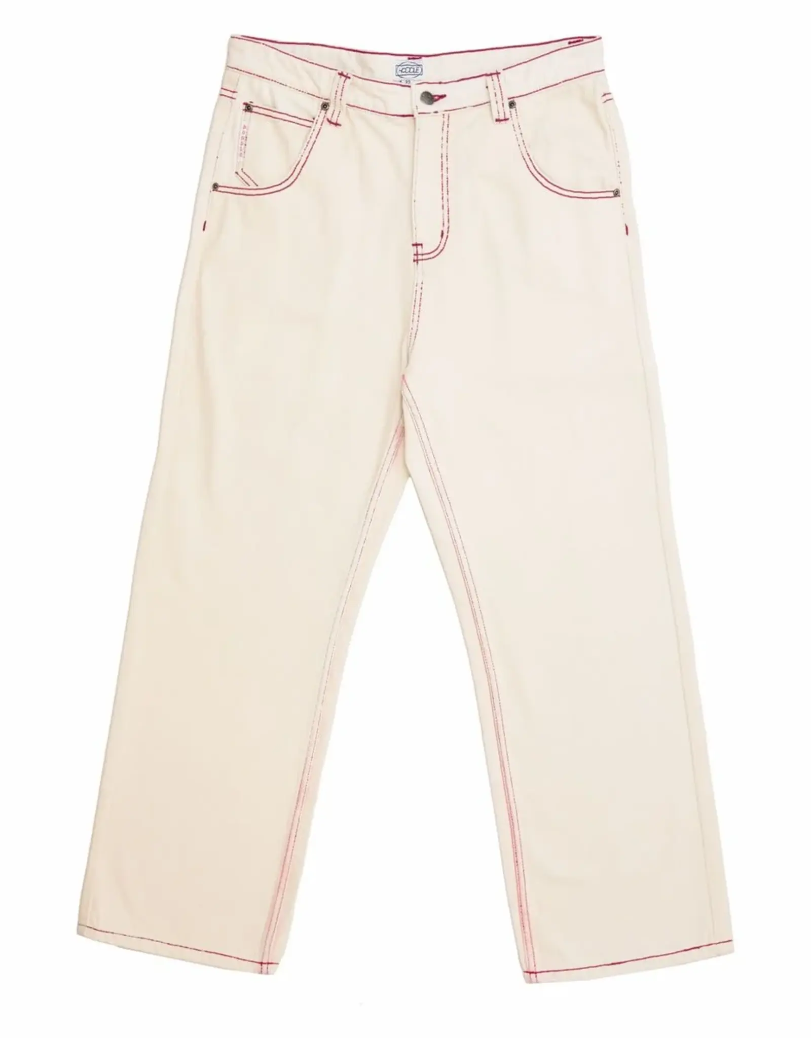 HODDLE Routine Straight Cut Jean - White