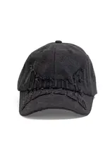 HODDLE Denim Aplique Cap - Black
