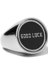 HUF Good Luck Flip Ring - Silver