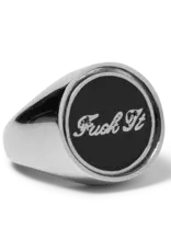 HUF Good Luck Flip Ring - Silver