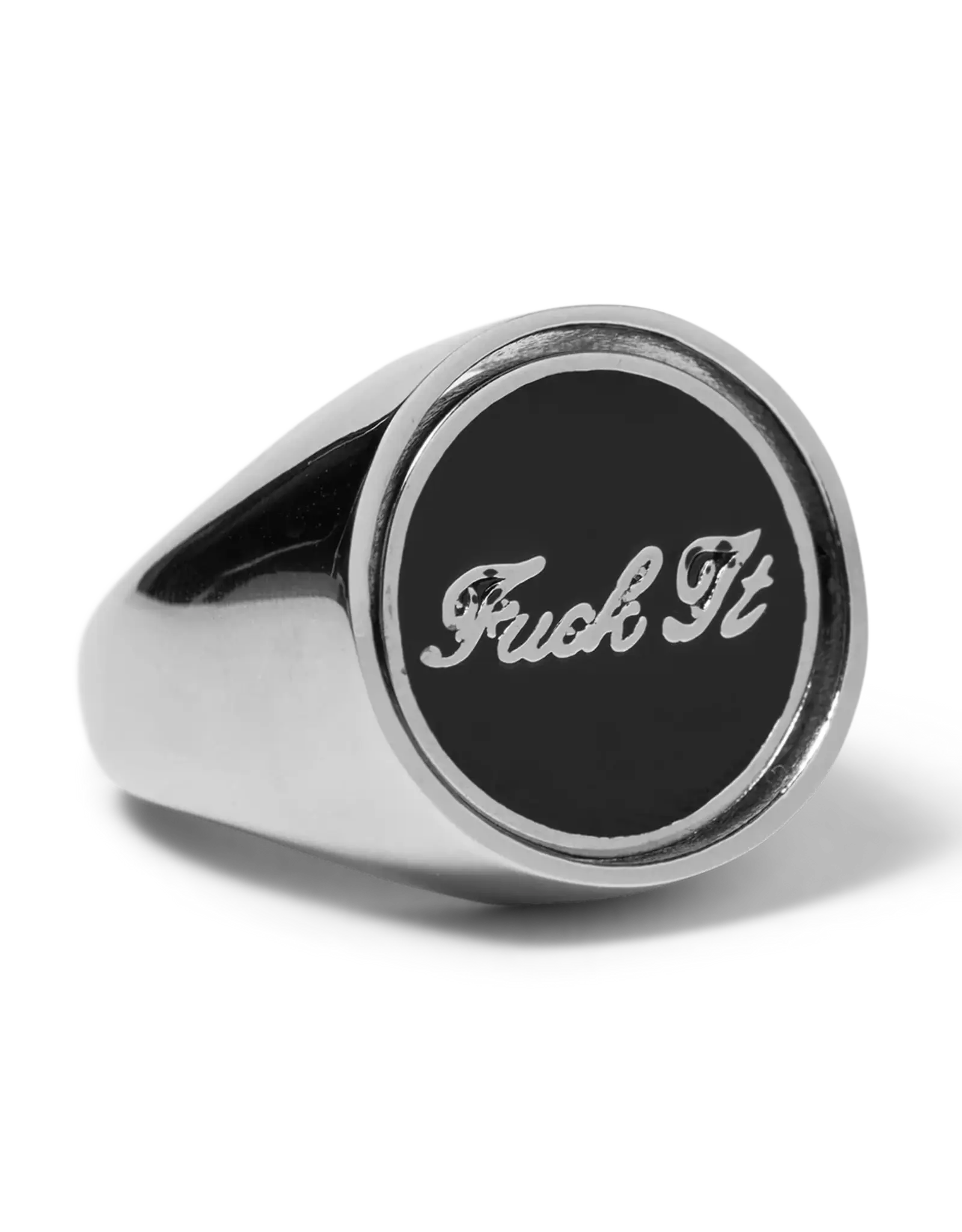 HUF Good Luck Flip Ring - Silver