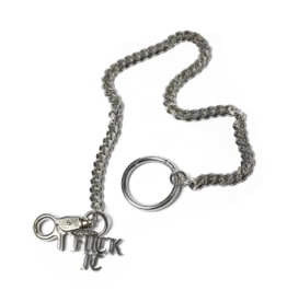 HUF Fuck It Wallet Chain - Silver