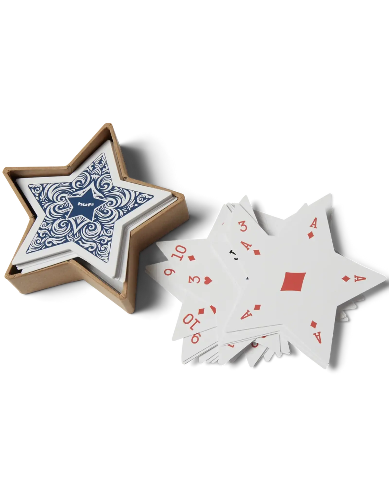 HUF Star Shaped Playing Cards - Multi
