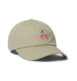 HUF Cherries 6 Panel CV Hat - Khaki