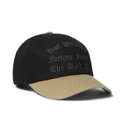 HUF Olympia 6 Panel Hat - Black