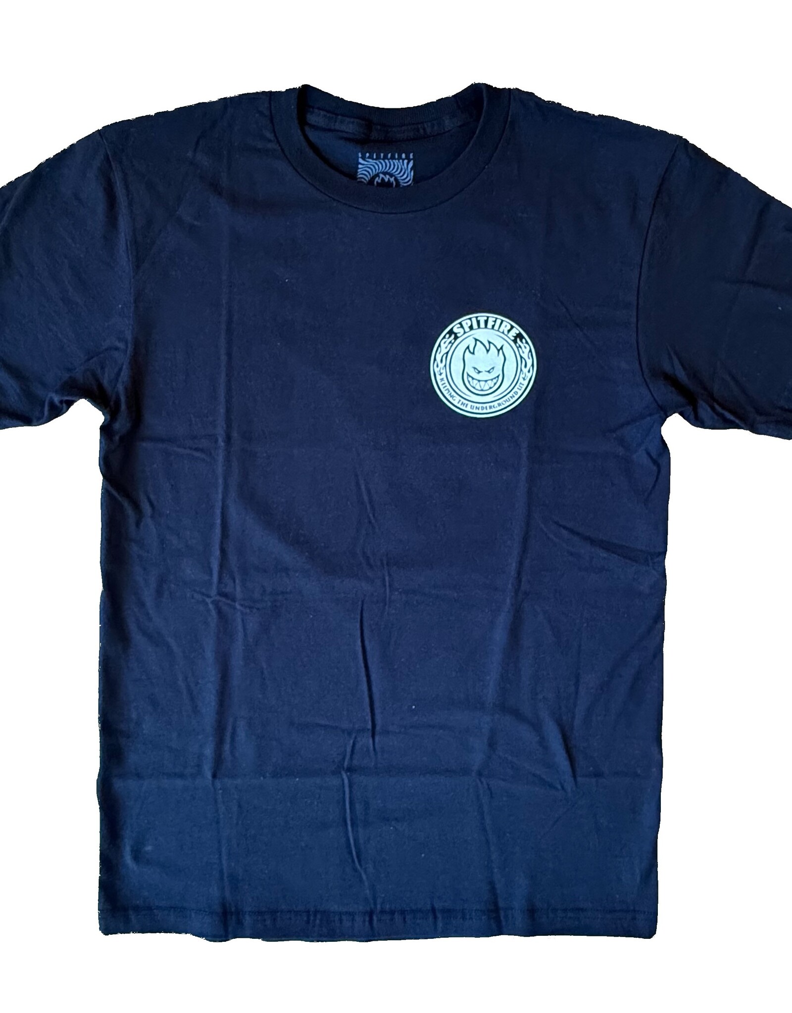 SPITFIRE Kingswell x Spitfire Keeping the Underground Tee - Black