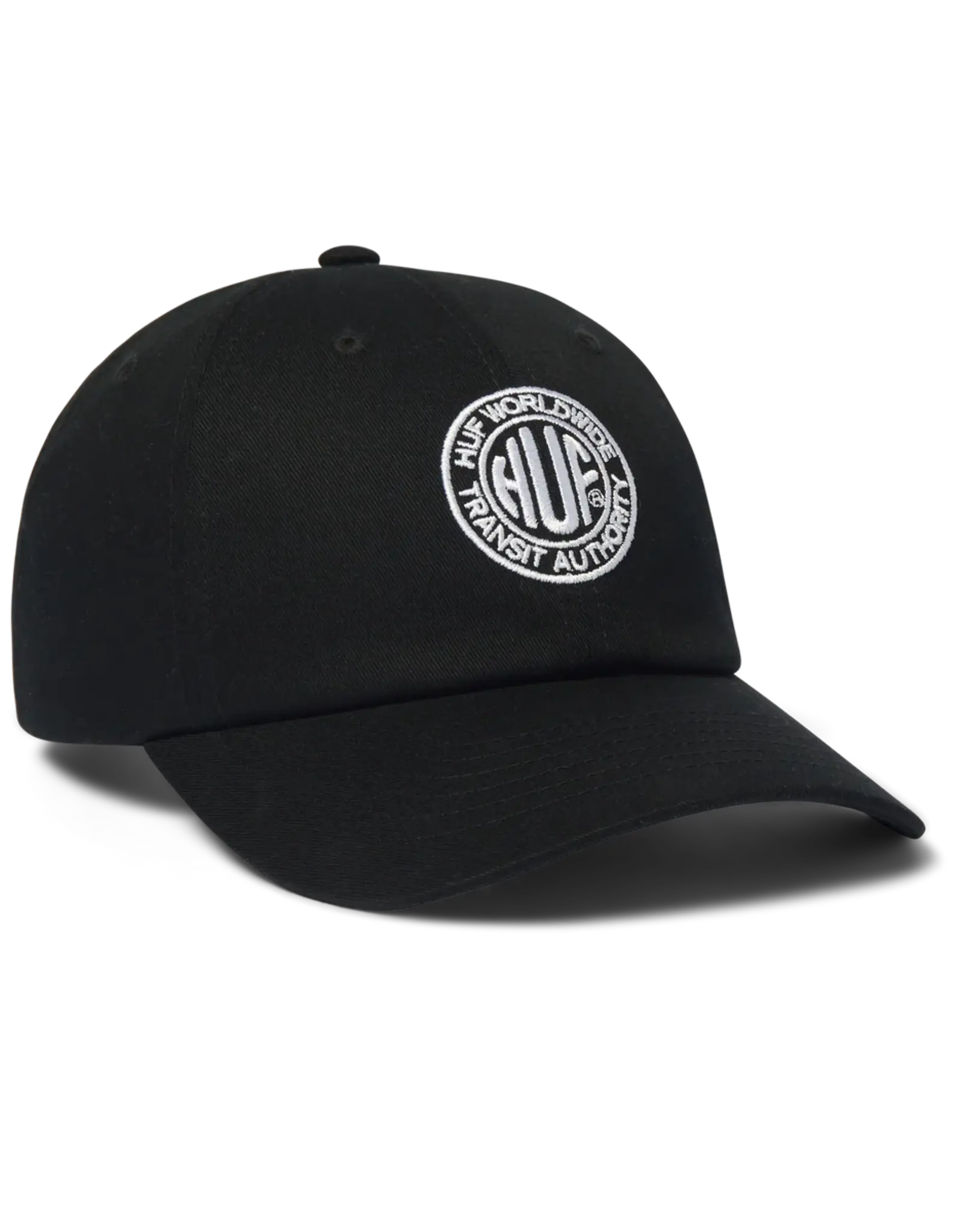 HUF Regional 6 Panel Hat - Black/White