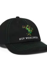 HUF Stuck On You 6 Panel Hat - Black