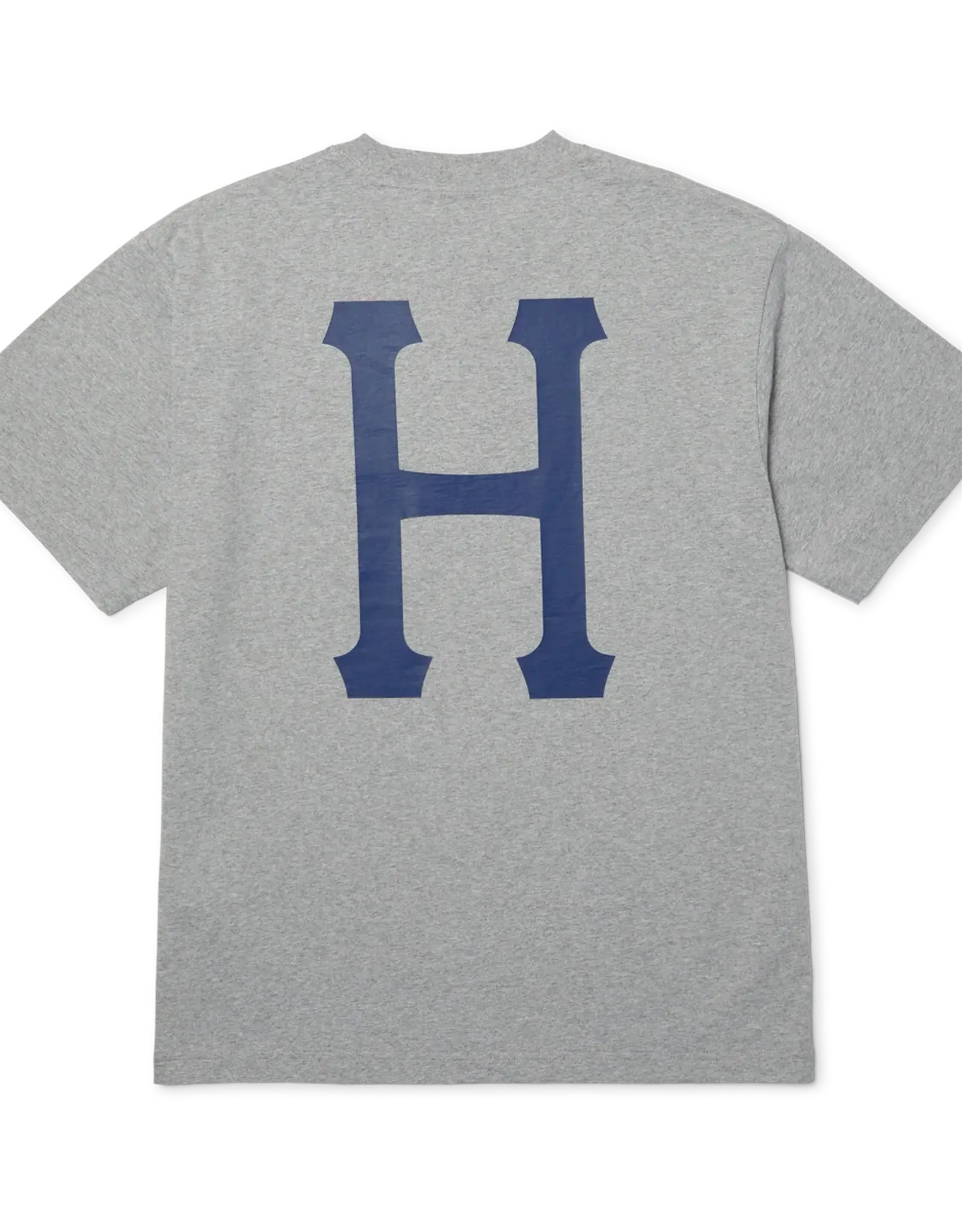 HUF Classic H Tee - Heather Grey/Navy