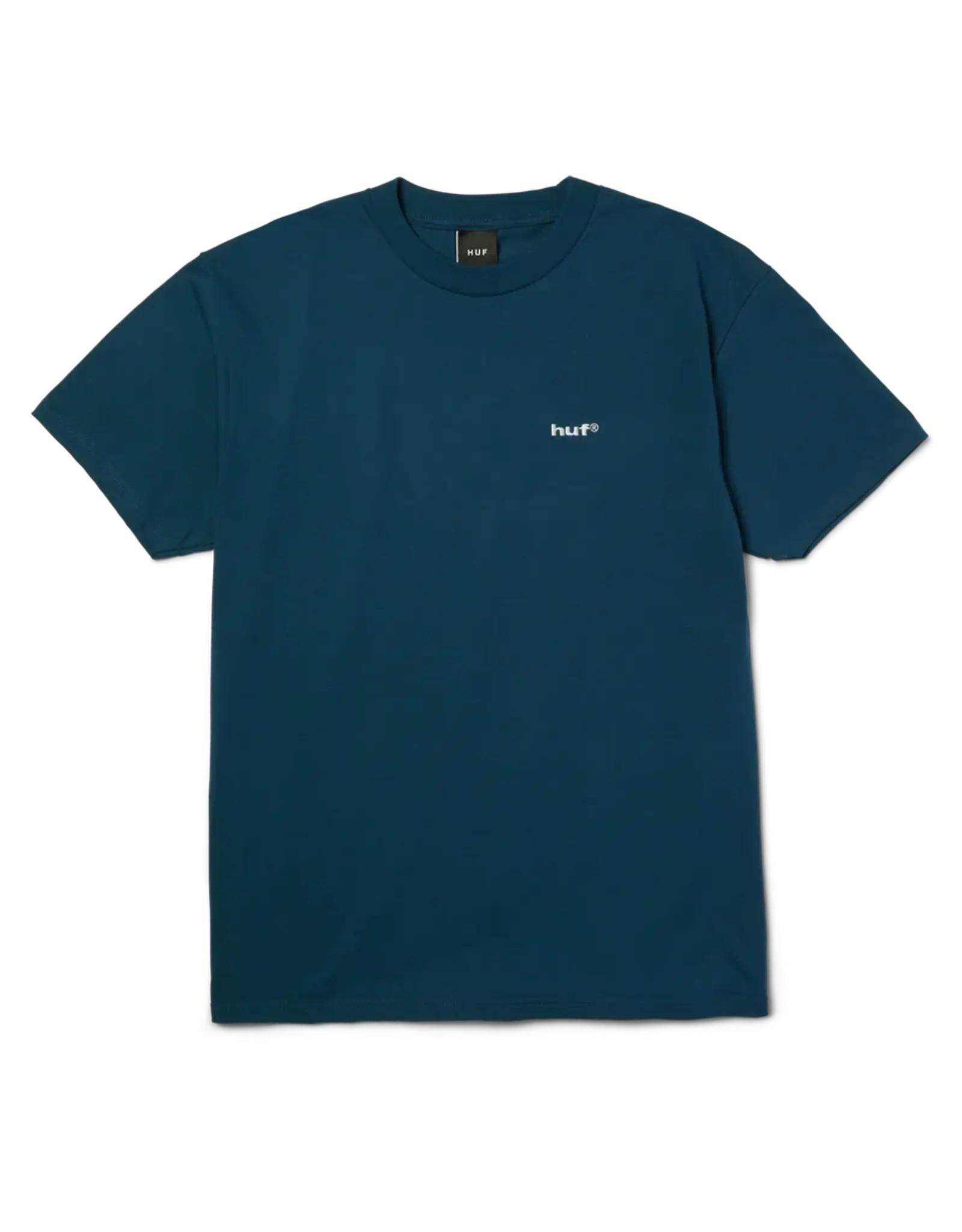 HUF 89 Embroidered Tee - Harbor Blue/White