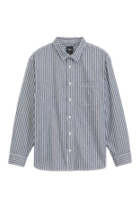VANS Lawson Work Stripe L/S Shirt - Parisian Night