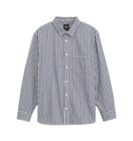 VANS Lawson Work Stripe L/S Shirt - Parisian Night