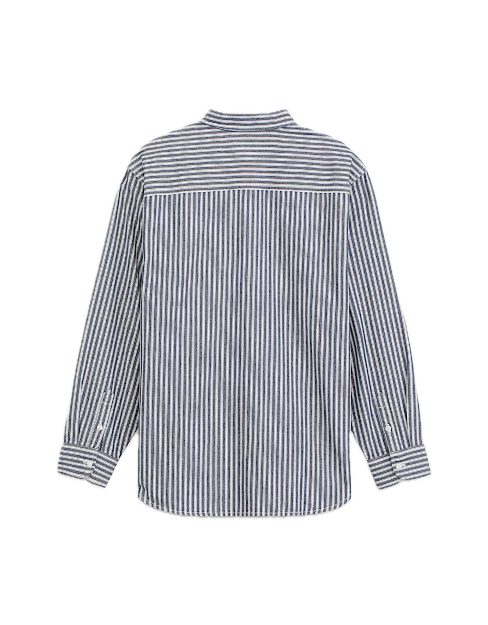 VANS Lawson Work Stripe L/S Shirt - Parisian Night