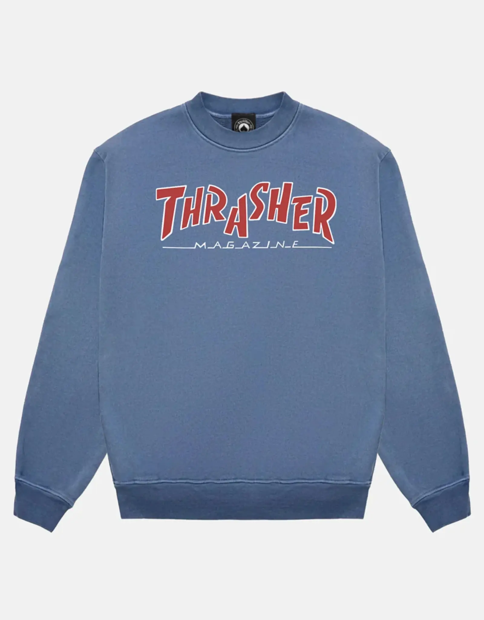 THRASHER Parra Mag Vintage Heavyweight Crewneck - Blue