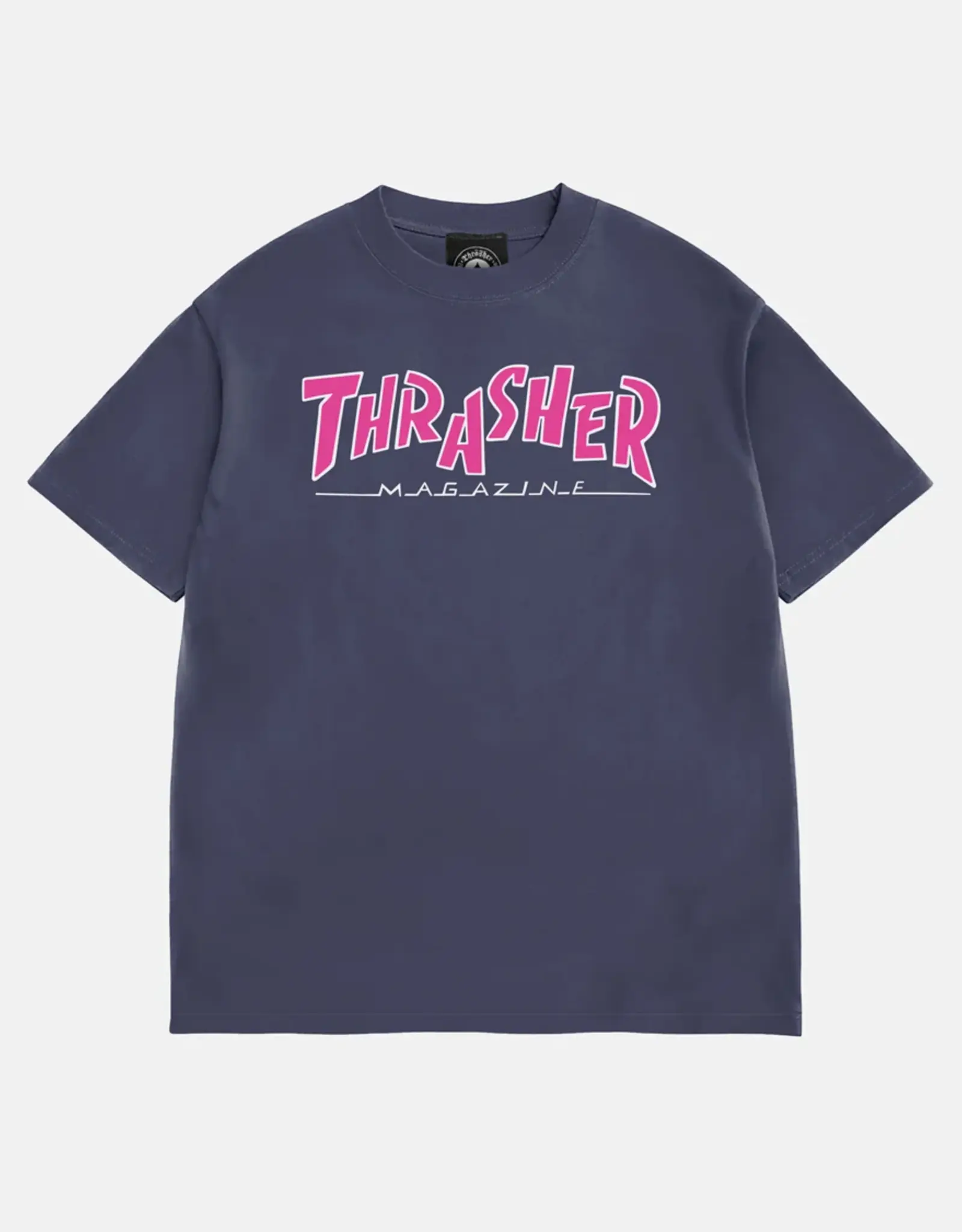 THRASHER Parra Mag Boxy T-Shirt - Navy
