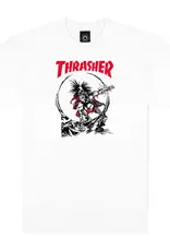 THRASHER Outlaw 2-Tone T-Shirt - White