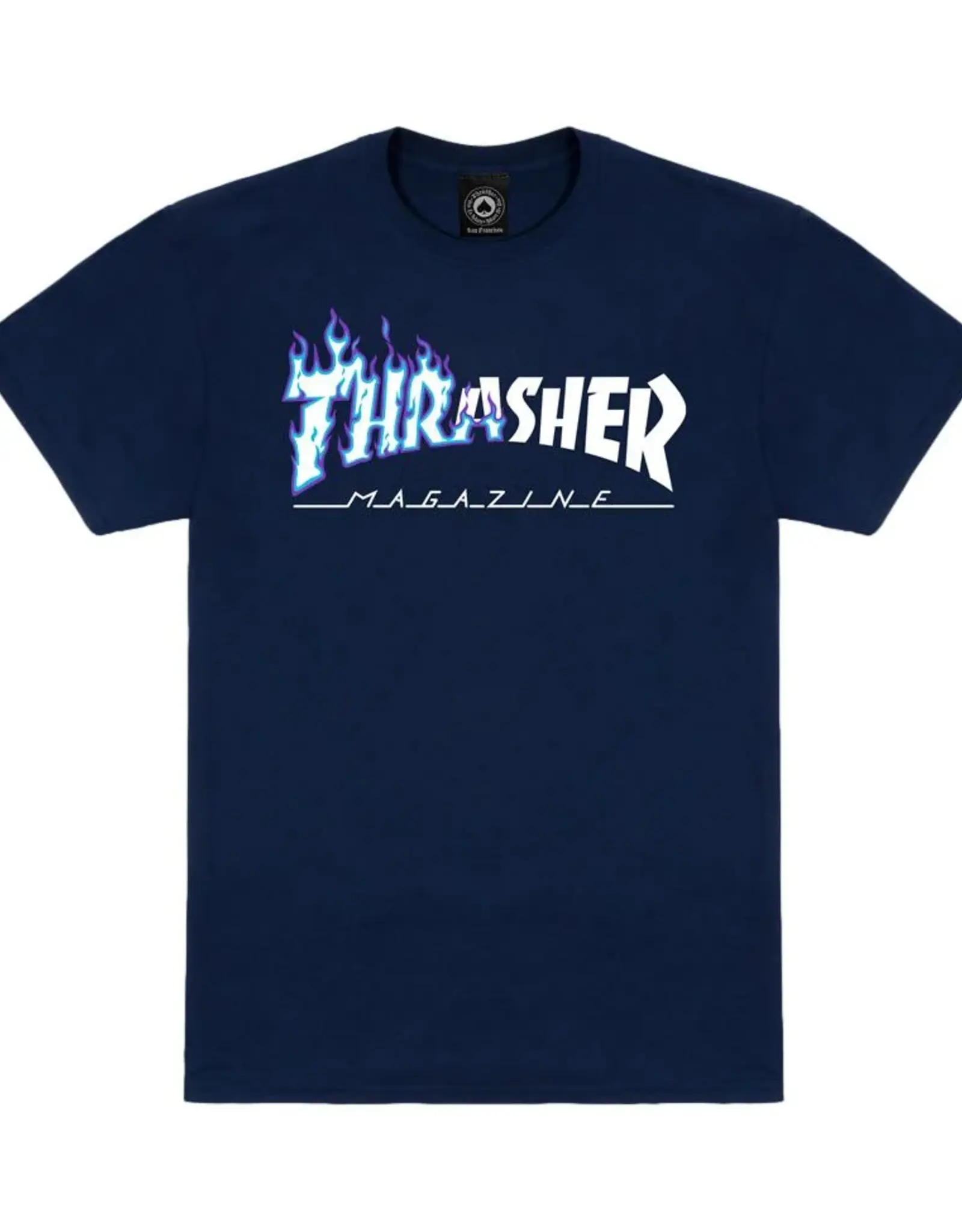 THRASHER Ignite T-Shirt - Navy
