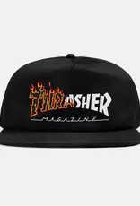 THRASHER Ignite Snapback Hat - Black