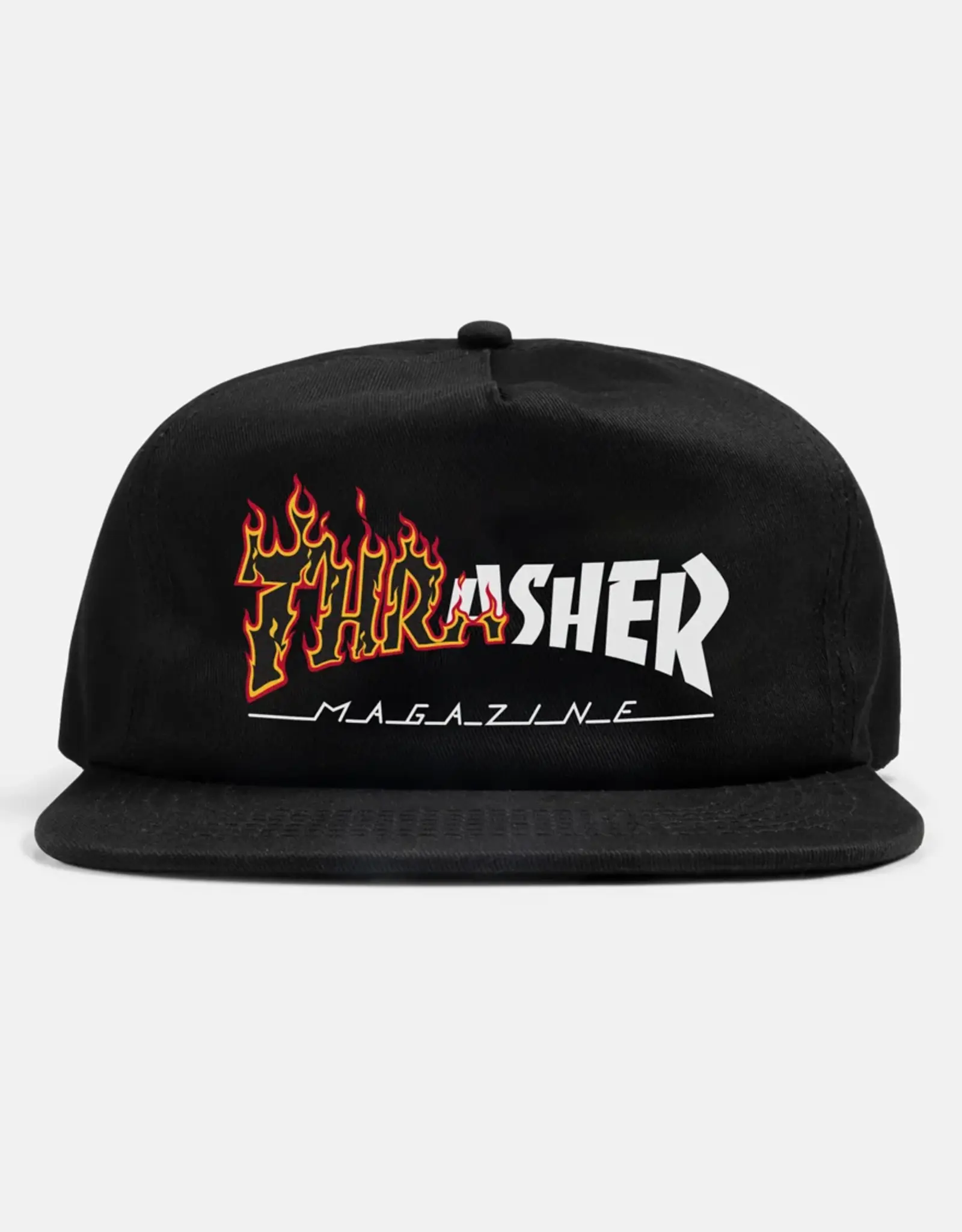 THRASHER Ignite Snapback Hat - Black