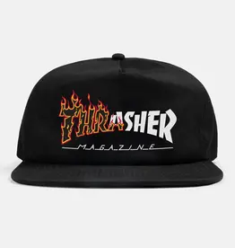 THRASHER Ignite Snapback Hat - Black