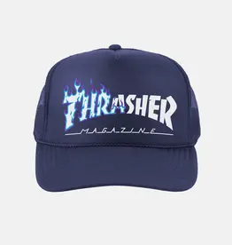 THRASHER Ignite Trucker Hat - Navy