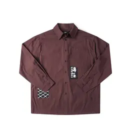 FORMER Vivian Engineered L/S Shirt - Bark