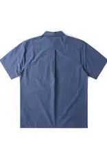 FORMER Vivian Check S/S Shirt - Blue