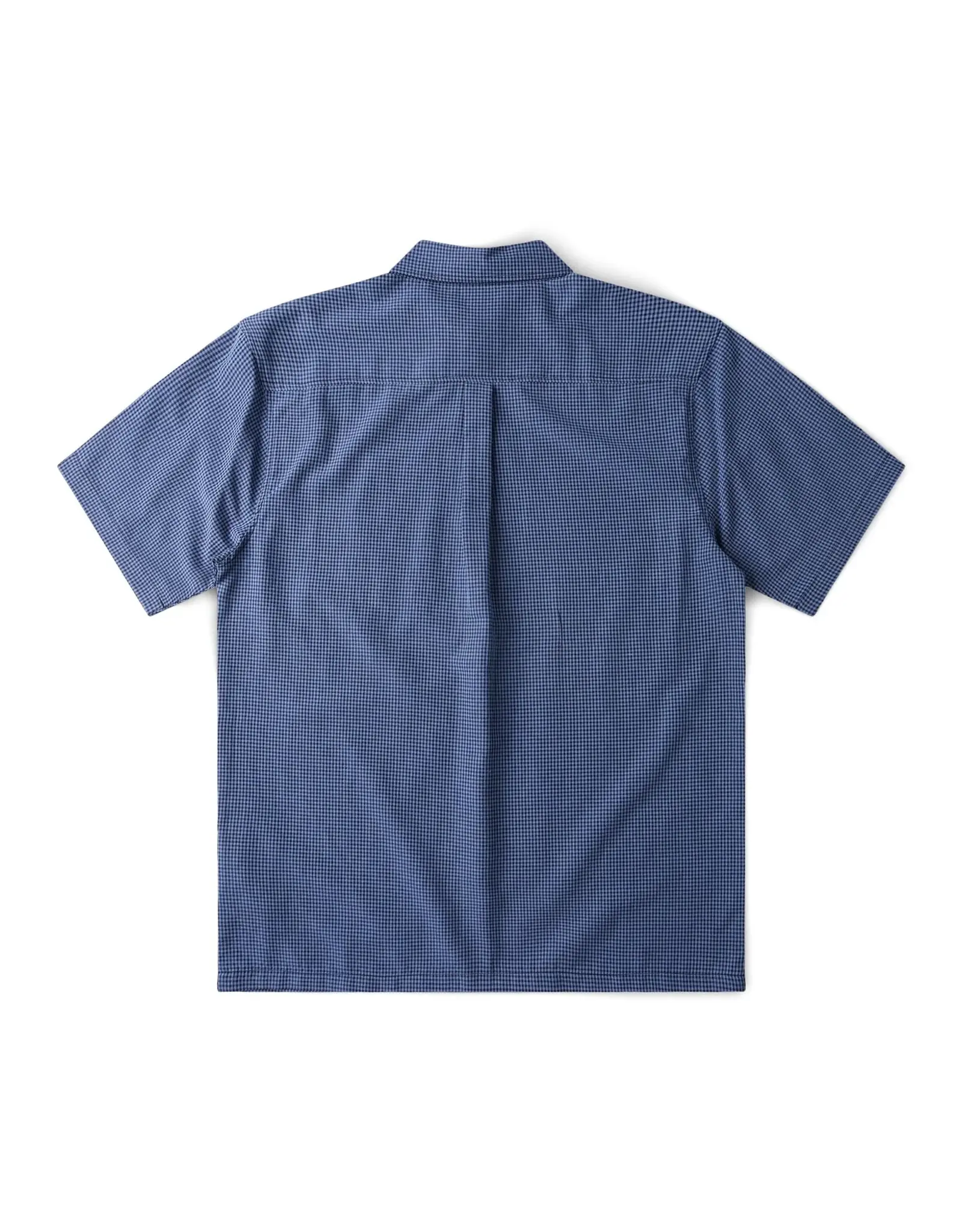 FORMER Vivian Check S/S Shirt - Blue