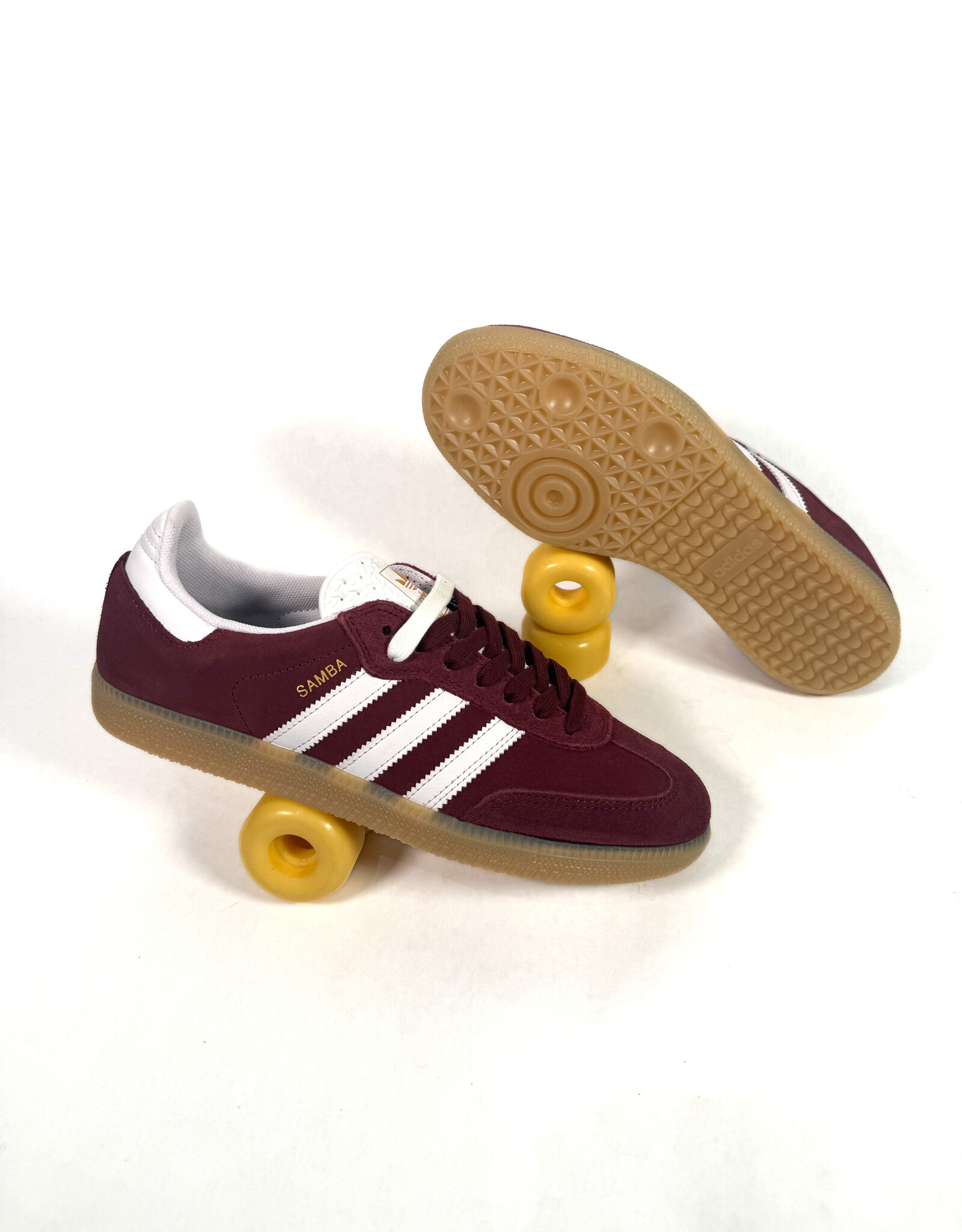 ADIDAS Samba ADV - Shadow Red / Footwear White / Maroon