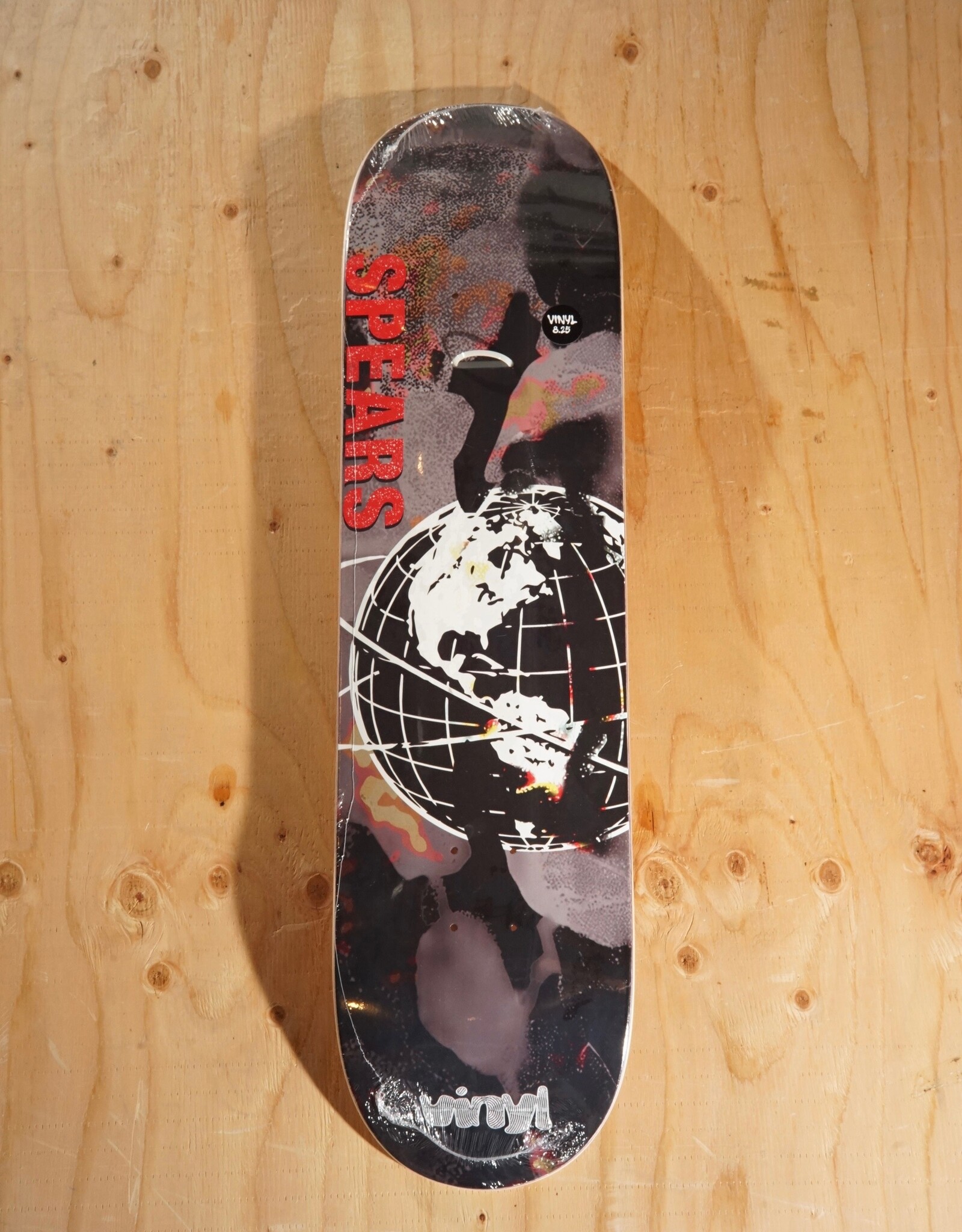 VINYL SKATEBOARDS Spears Globe Pro Model Deck - 8.25