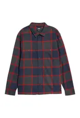 VANS Larkspur Plaid Flannel Shirt - Parisian Night
