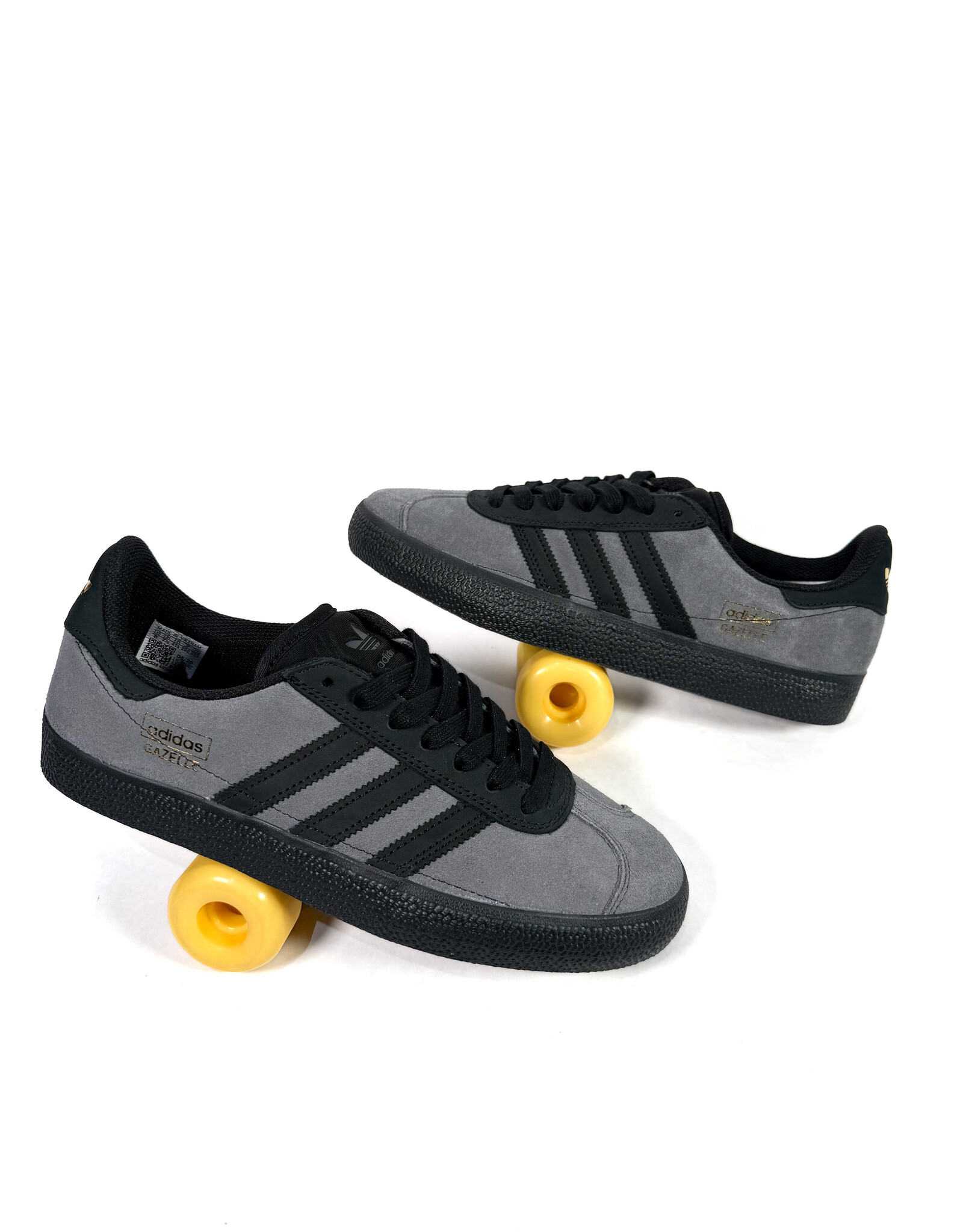 ADIDAS Gazelle ADV - Grey / Black / Gold Metallic