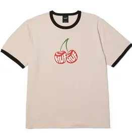 HUF Cherries Ringer Tee - Dusty Pink