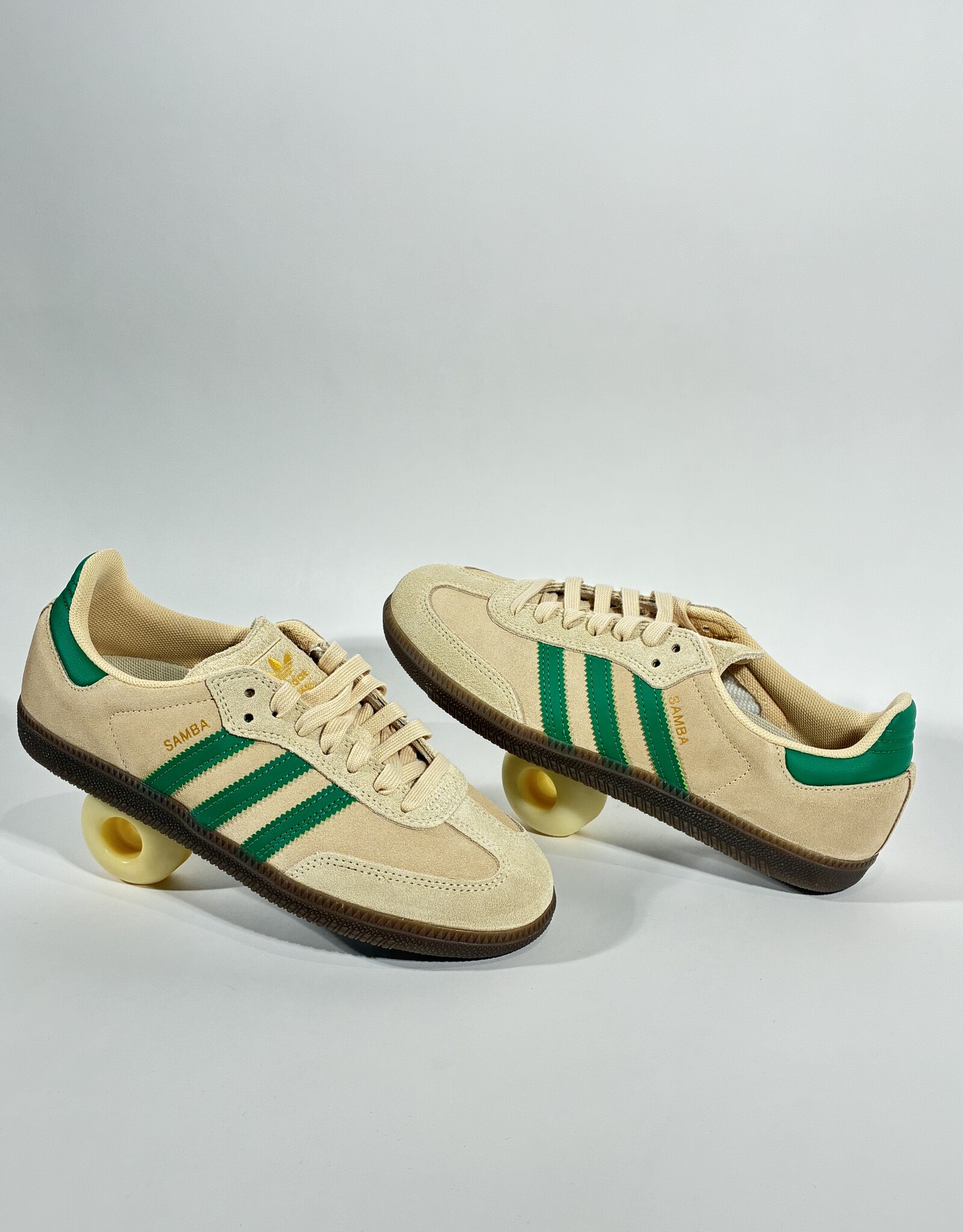 ADIDAS Samba ADV - Sand Strata / Court Green / Gum